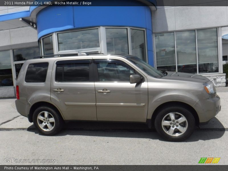 Mocha Metallic / Beige 2011 Honda Pilot EX-L 4WD