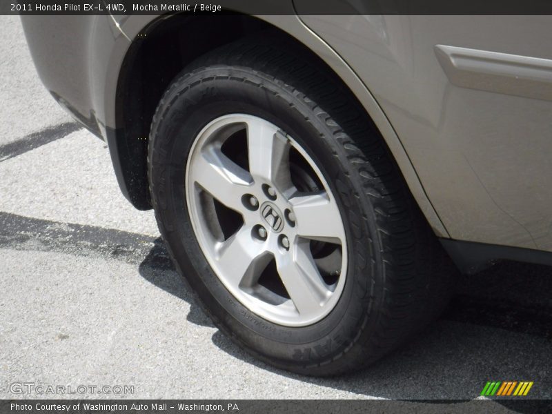Mocha Metallic / Beige 2011 Honda Pilot EX-L 4WD