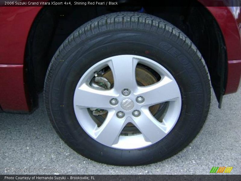 Shining Red Pearl / Black 2006 Suzuki Grand Vitara XSport 4x4