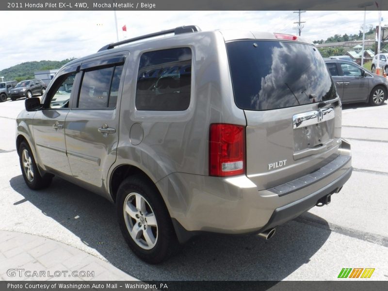 Mocha Metallic / Beige 2011 Honda Pilot EX-L 4WD