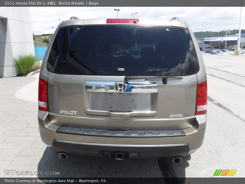 Mocha Metallic / Beige 2011 Honda Pilot EX-L 4WD