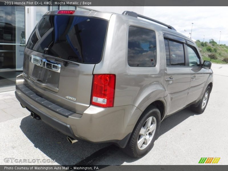 Mocha Metallic / Beige 2011 Honda Pilot EX-L 4WD
