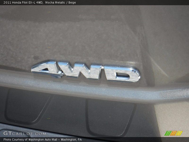 Mocha Metallic / Beige 2011 Honda Pilot EX-L 4WD