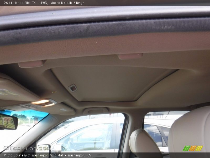 Mocha Metallic / Beige 2011 Honda Pilot EX-L 4WD