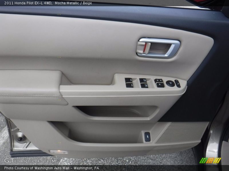 Mocha Metallic / Beige 2011 Honda Pilot EX-L 4WD