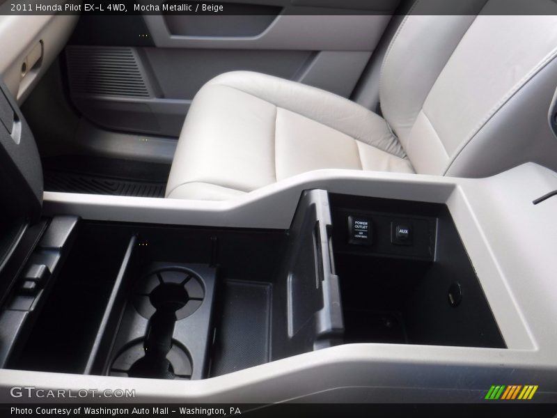 Mocha Metallic / Beige 2011 Honda Pilot EX-L 4WD