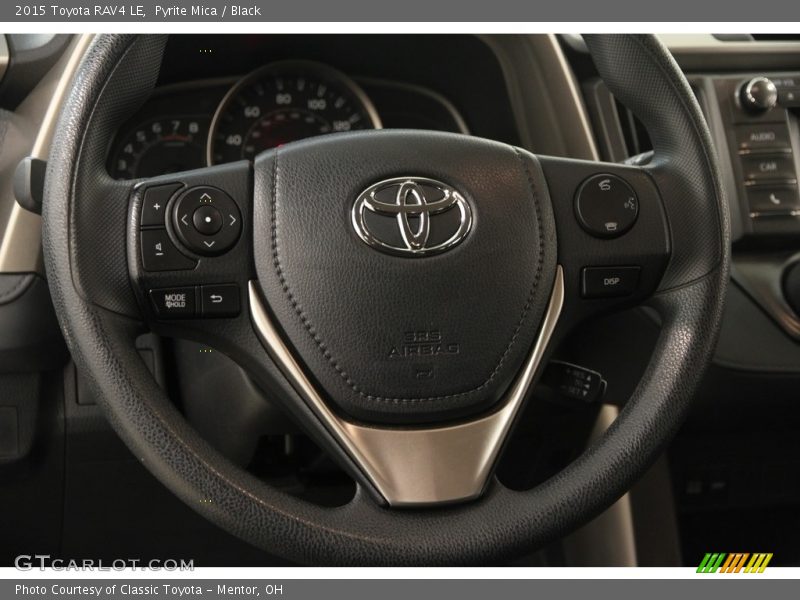 Pyrite Mica / Black 2015 Toyota RAV4 LE
