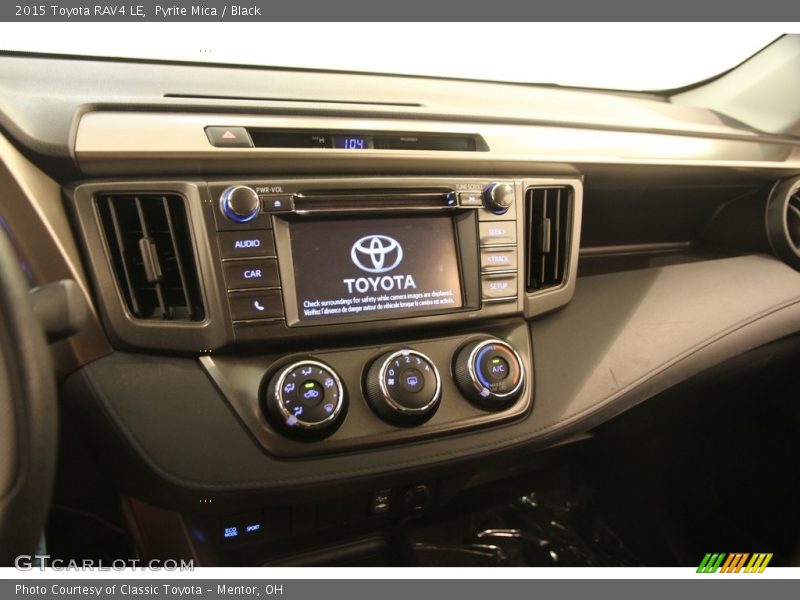 Pyrite Mica / Black 2015 Toyota RAV4 LE