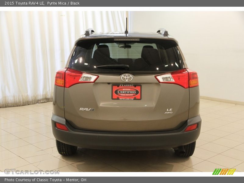 Pyrite Mica / Black 2015 Toyota RAV4 LE