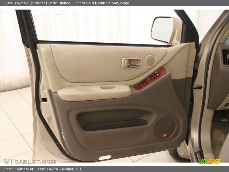 Door Panel of 2006 Highlander Hybrid Limited