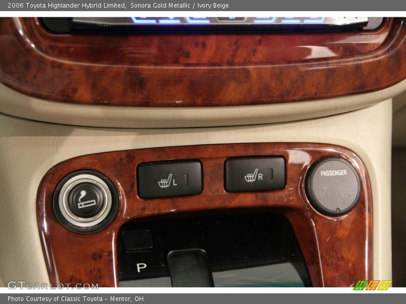 Sonora Gold Metallic / Ivory Beige 2006 Toyota Highlander Hybrid Limited