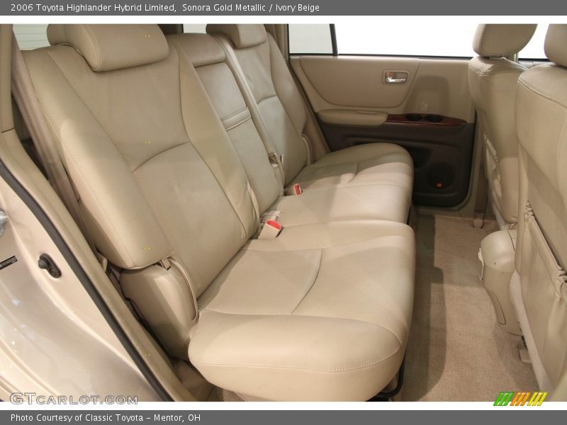 Sonora Gold Metallic / Ivory Beige 2006 Toyota Highlander Hybrid Limited