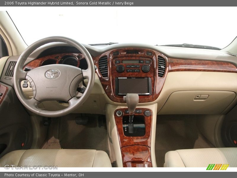 Sonora Gold Metallic / Ivory Beige 2006 Toyota Highlander Hybrid Limited