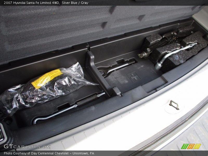 Silver Blue / Gray 2007 Hyundai Santa Fe Limited 4WD