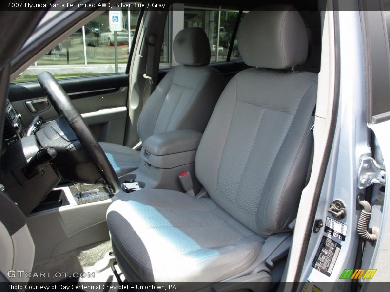 Silver Blue / Gray 2007 Hyundai Santa Fe Limited 4WD