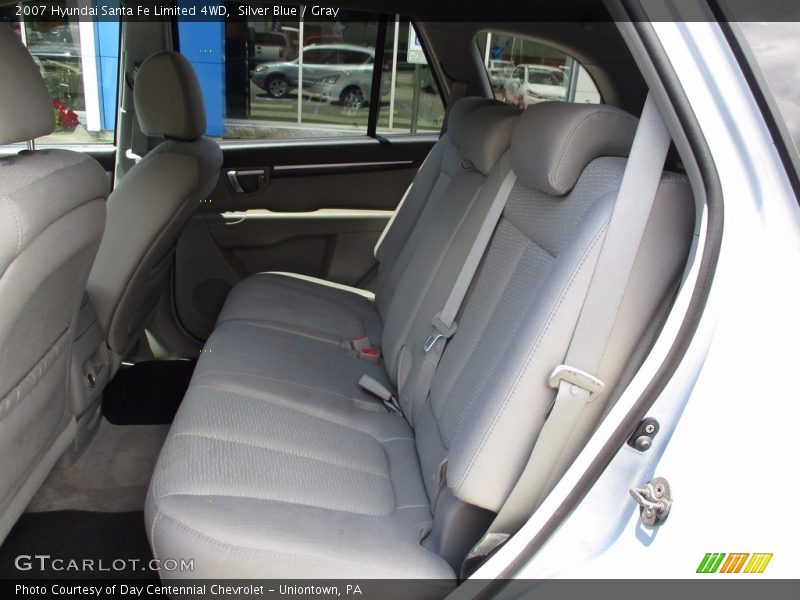 Silver Blue / Gray 2007 Hyundai Santa Fe Limited 4WD