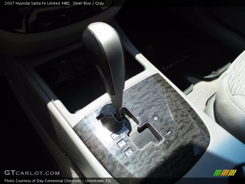 Silver Blue / Gray 2007 Hyundai Santa Fe Limited 4WD