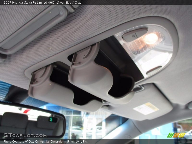 Silver Blue / Gray 2007 Hyundai Santa Fe Limited 4WD