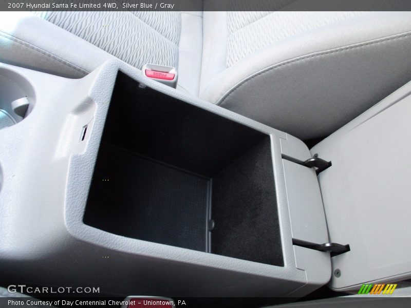 Silver Blue / Gray 2007 Hyundai Santa Fe Limited 4WD