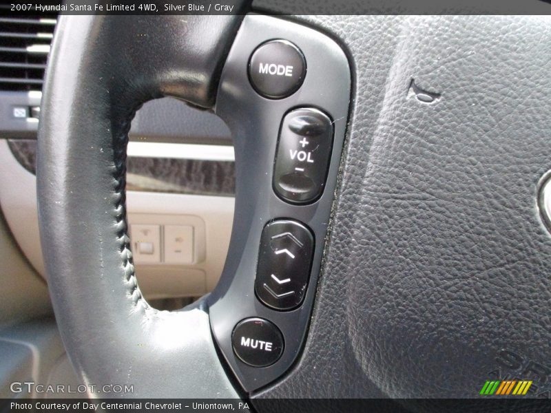 Silver Blue / Gray 2007 Hyundai Santa Fe Limited 4WD