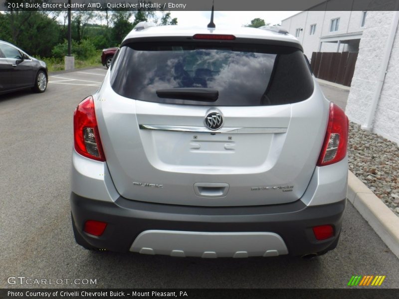 Quicksilver Metallic / Ebony 2014 Buick Encore Leather AWD