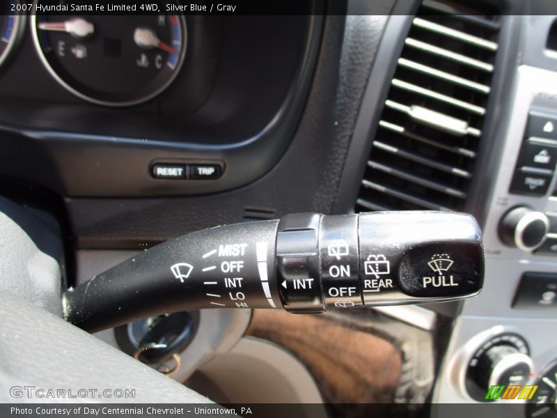 Silver Blue / Gray 2007 Hyundai Santa Fe Limited 4WD