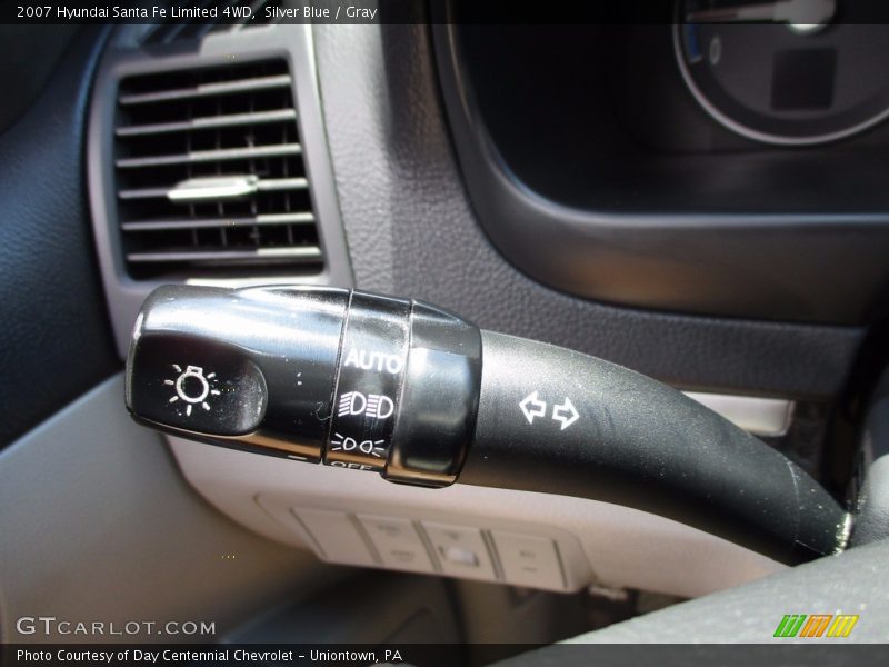Silver Blue / Gray 2007 Hyundai Santa Fe Limited 4WD