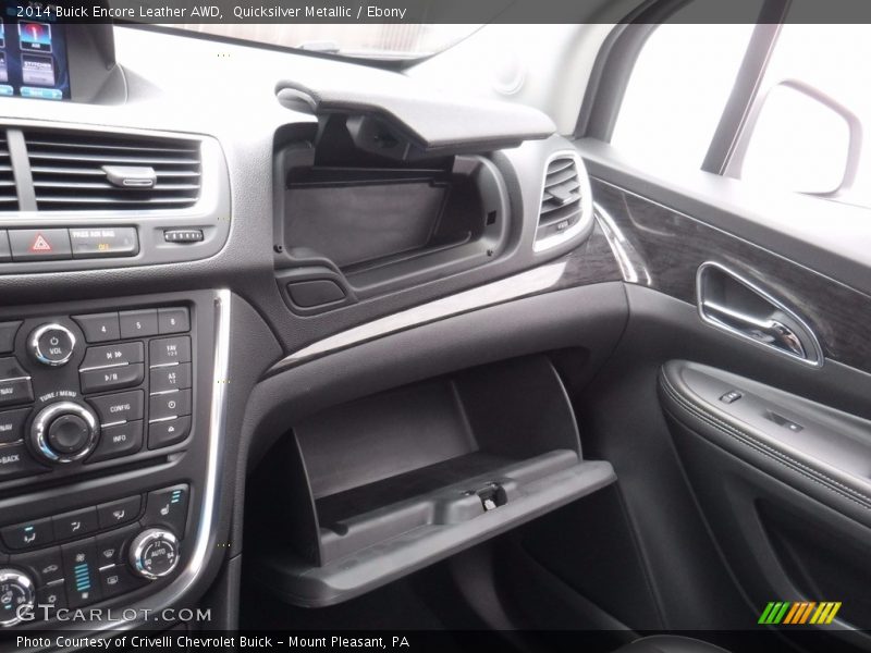 Quicksilver Metallic / Ebony 2014 Buick Encore Leather AWD