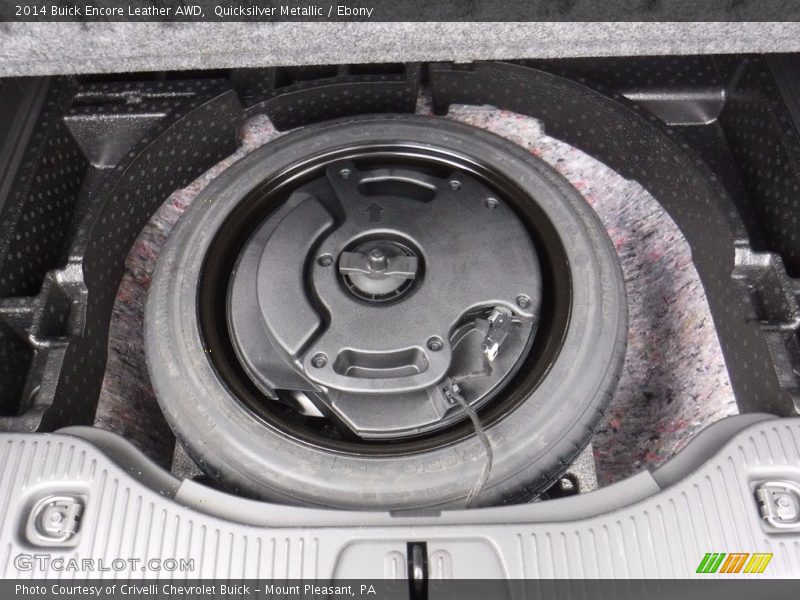Quicksilver Metallic / Ebony 2014 Buick Encore Leather AWD
