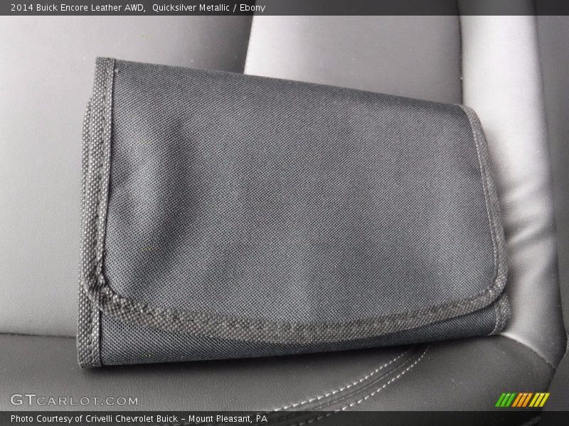 Quicksilver Metallic / Ebony 2014 Buick Encore Leather AWD