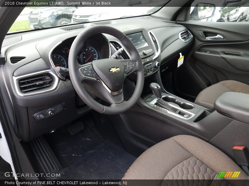Summit White / Jet Black 2018 Chevrolet Equinox LT AWD