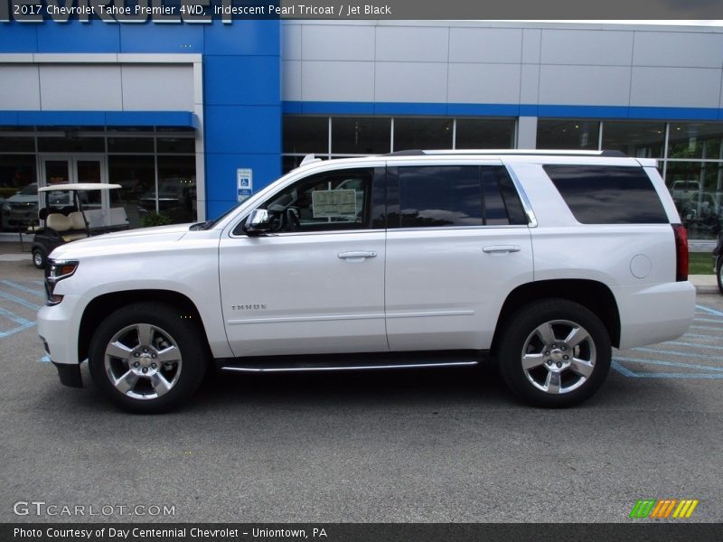 Iridescent Pearl Tricoat / Jet Black 2017 Chevrolet Tahoe Premier 4WD
