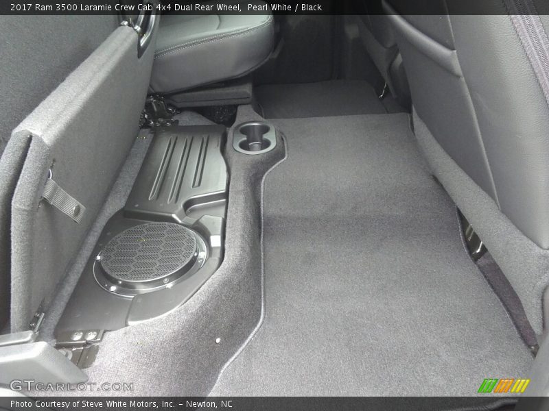 Pearl White / Black 2017 Ram 3500 Laramie Crew Cab 4x4 Dual Rear Wheel