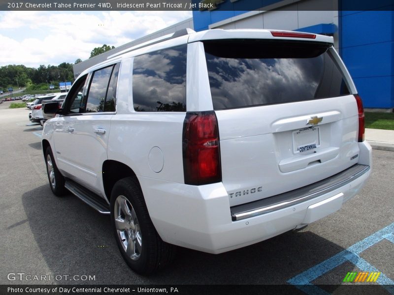 Iridescent Pearl Tricoat / Jet Black 2017 Chevrolet Tahoe Premier 4WD