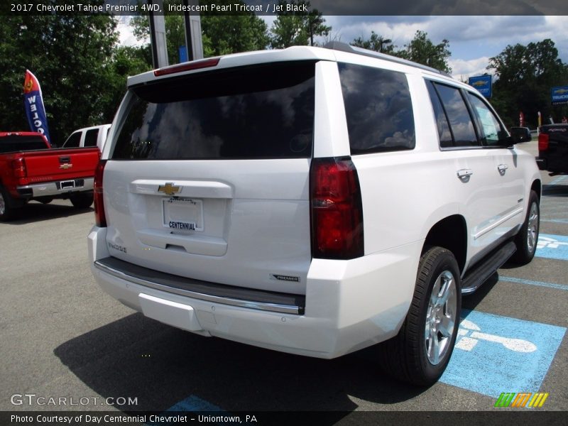 Iridescent Pearl Tricoat / Jet Black 2017 Chevrolet Tahoe Premier 4WD
