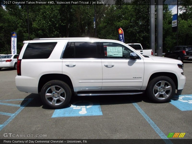 Iridescent Pearl Tricoat / Jet Black 2017 Chevrolet Tahoe Premier 4WD