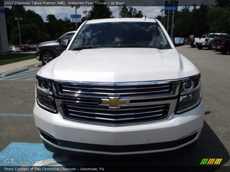 Iridescent Pearl Tricoat / Jet Black 2017 Chevrolet Tahoe Premier 4WD