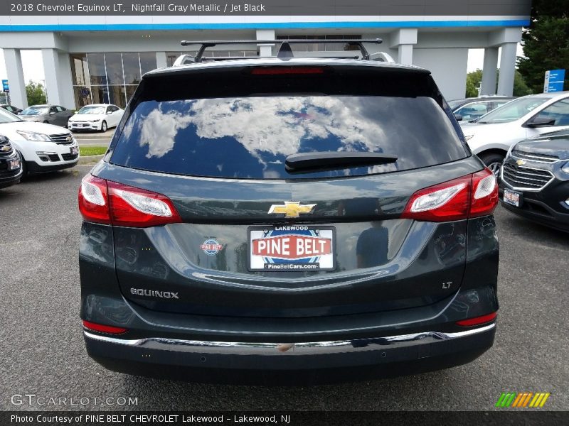Nightfall Gray Metallic / Jet Black 2018 Chevrolet Equinox LT