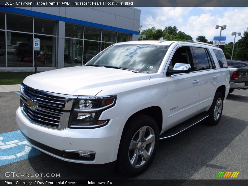 Iridescent Pearl Tricoat / Jet Black 2017 Chevrolet Tahoe Premier 4WD