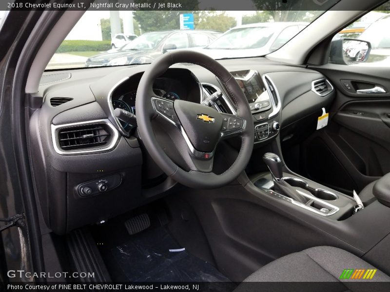 Nightfall Gray Metallic / Jet Black 2018 Chevrolet Equinox LT