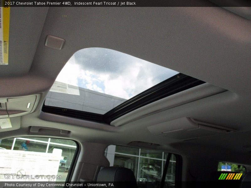 Iridescent Pearl Tricoat / Jet Black 2017 Chevrolet Tahoe Premier 4WD