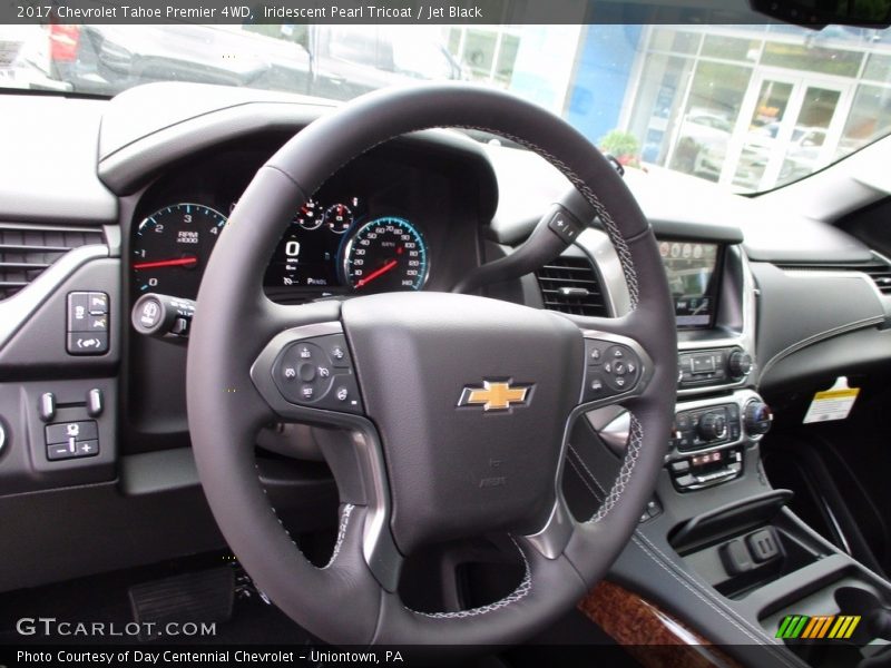 Iridescent Pearl Tricoat / Jet Black 2017 Chevrolet Tahoe Premier 4WD