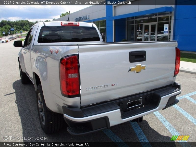 Silver Ice Metallic / Jet Black/­Dark Ash 2017 Chevrolet Colorado WT Extended Cab 4x4