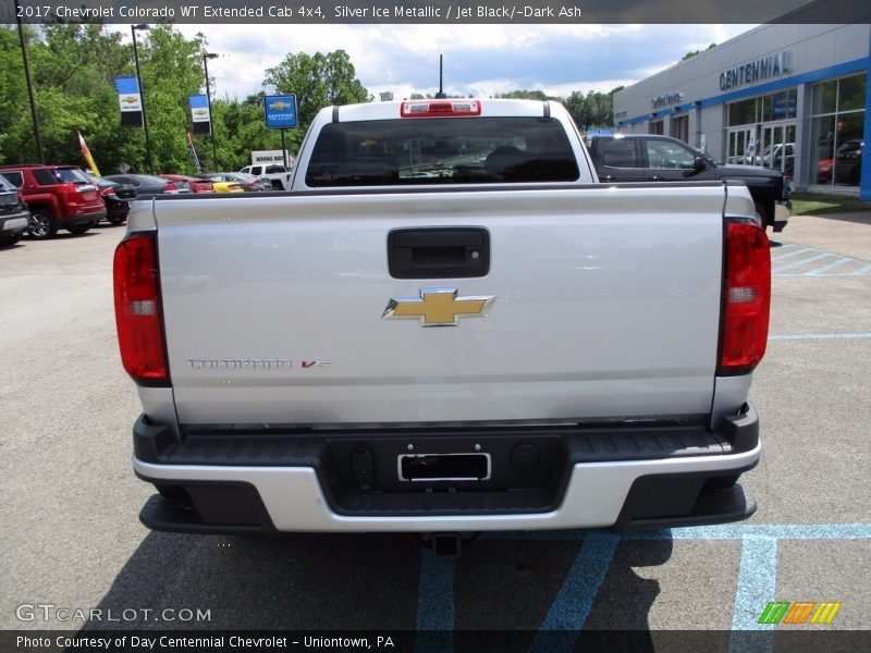 Silver Ice Metallic / Jet Black/­Dark Ash 2017 Chevrolet Colorado WT Extended Cab 4x4