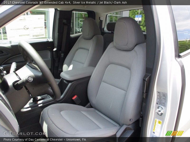 Silver Ice Metallic / Jet Black/­Dark Ash 2017 Chevrolet Colorado WT Extended Cab 4x4