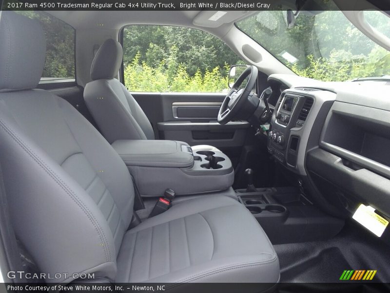 Bright White / Black/Diesel Gray 2017 Ram 4500 Tradesman Regular Cab 4x4 Utility Truck