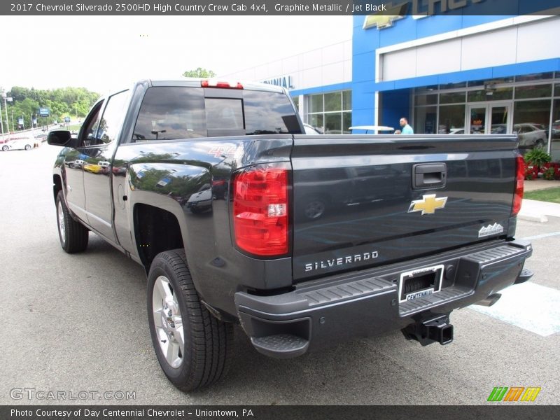 Graphite Metallic / Jet Black 2017 Chevrolet Silverado 2500HD High Country Crew Cab 4x4