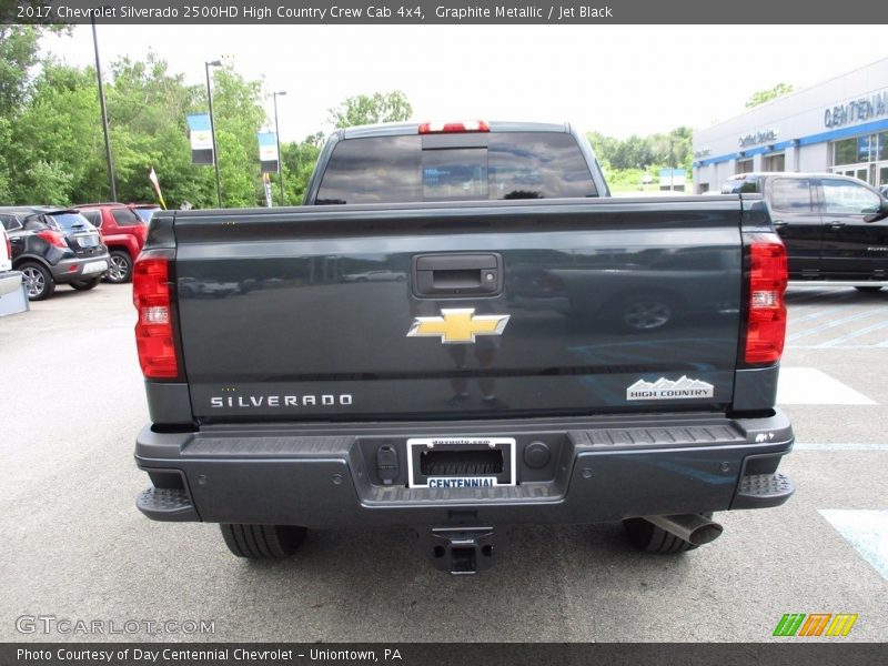Graphite Metallic / Jet Black 2017 Chevrolet Silverado 2500HD High Country Crew Cab 4x4