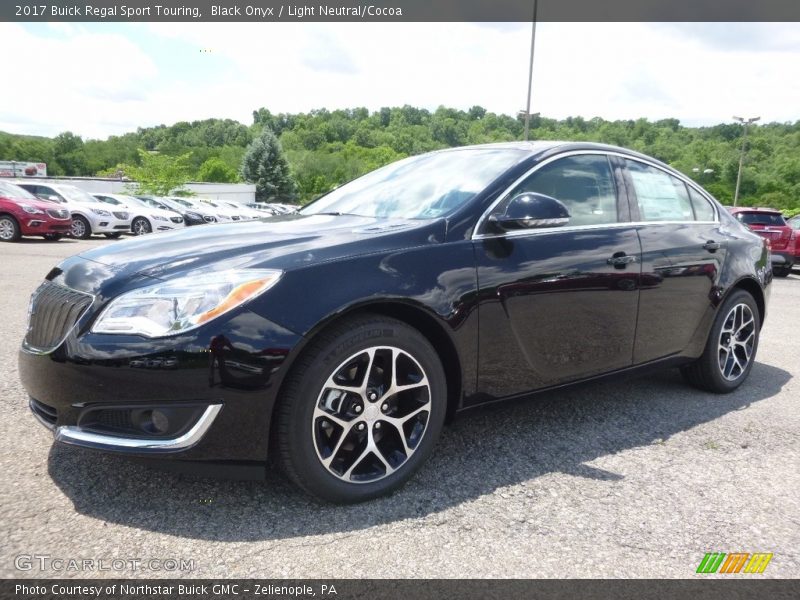 Black Onyx / Light Neutral/Cocoa 2017 Buick Regal Sport Touring