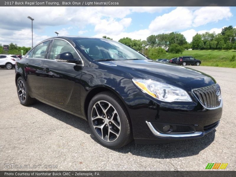 Black Onyx / Light Neutral/Cocoa 2017 Buick Regal Sport Touring